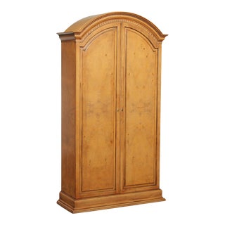 Francesco Molon for Giemme Burl Wood Liquor Cabinet, Bar Armoire For Sale