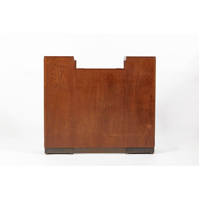 American Art Deco Birdseye Maple Vanity Cabinet or Dressing Table, Circa 1930 For Sale - Image 17 of 18