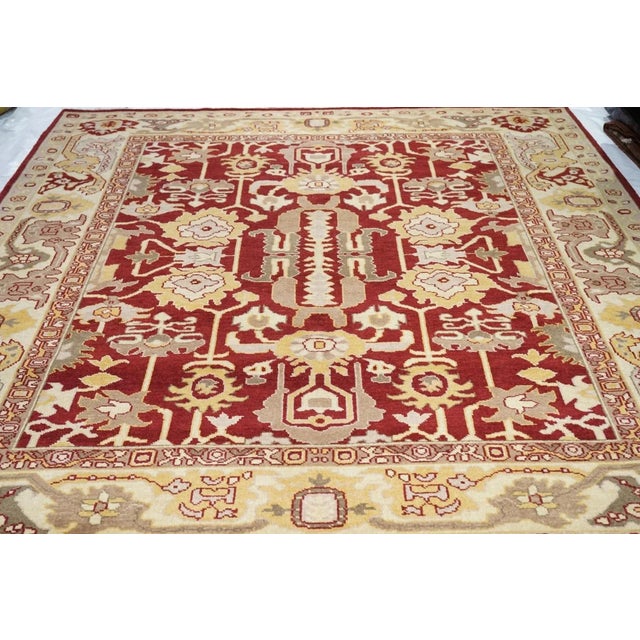 Oushak Rug 8' X 10' For Sale - Image 9 of 11