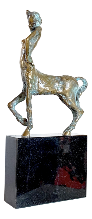 Centaurus Bronze Sculpture on Granit Black by Gyunay Aliev