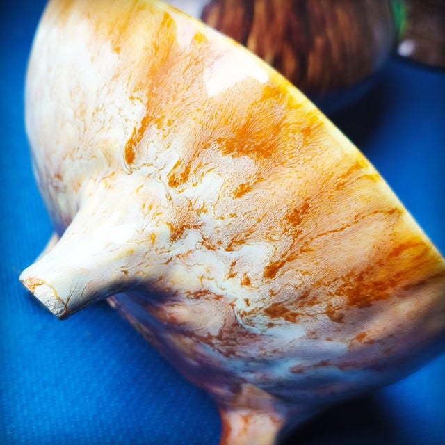 Tripod Bowl by the Potters of Accolay, France, 1950s For Sale - Image 9 of 17