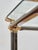 Coffee Table in Clear Glass and Metal For Sale - Image 10 of 11