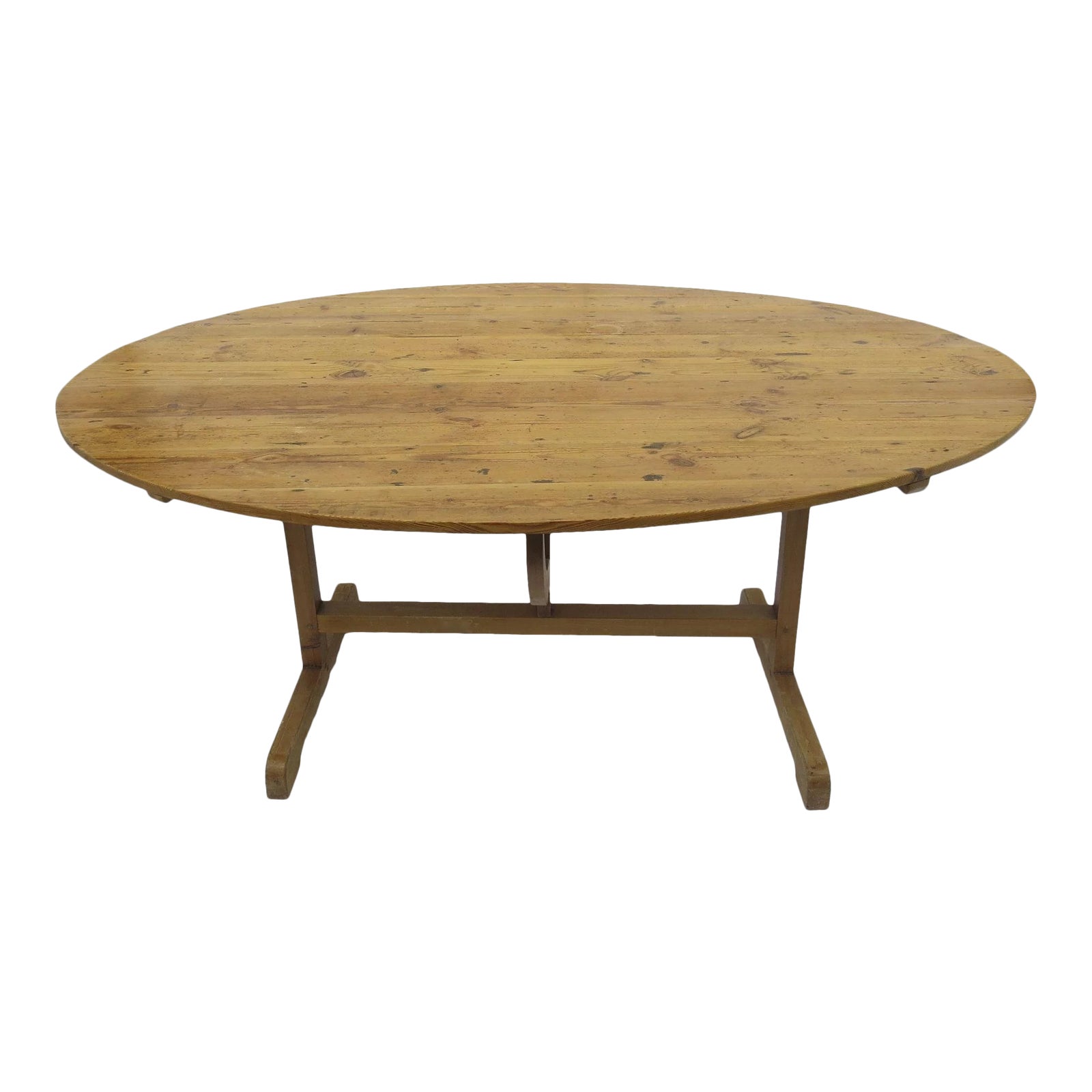 Irish Pine Oval Large Table Chairish