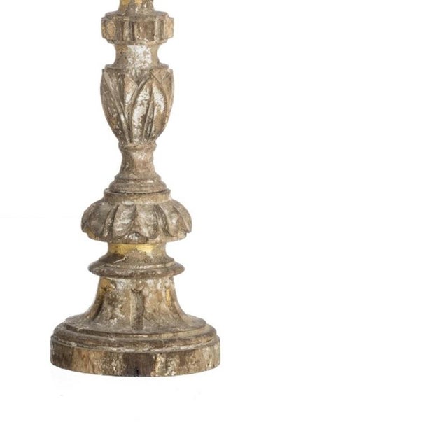 18th Century Queen Maria I Collection Candlesticks, Set of 2 For Sale - Image 5 of 6