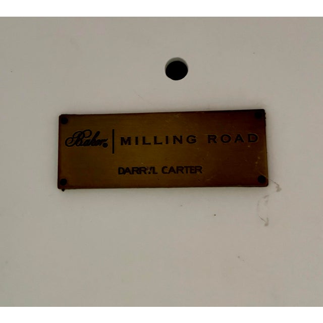 Chocolate Balinese Wood Dining Table by Baker Interiors Furniture For Sale - Image 8 of 8