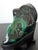Malachite Rock Specimen on Display Stand as a Viewing Stone For Sale In Atlanta - Image 6 of 10