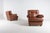 Brown Leather Club Armchairs, 1970s, Set of For Sale - Image 3 of 13