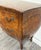 Brown Vintage Italian Style Burled Curved Bombe Commode Chest For Sale - Image 8 of 16