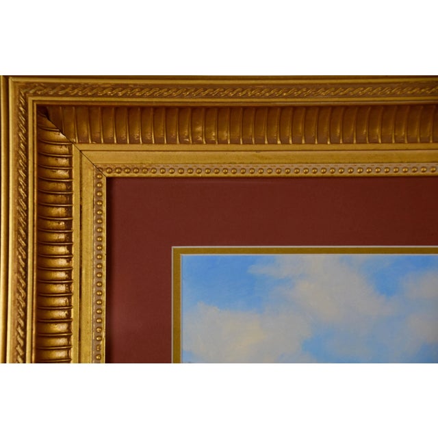 Paper Native American Encampment in a Valley, Limited Edition Hartwig Signed Print For Sale - Image 7 of 7