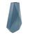 The Brassa Vessels, Tall - Finished in a deep rich teal, these geometrically shaped vessels are perfectly on today's...