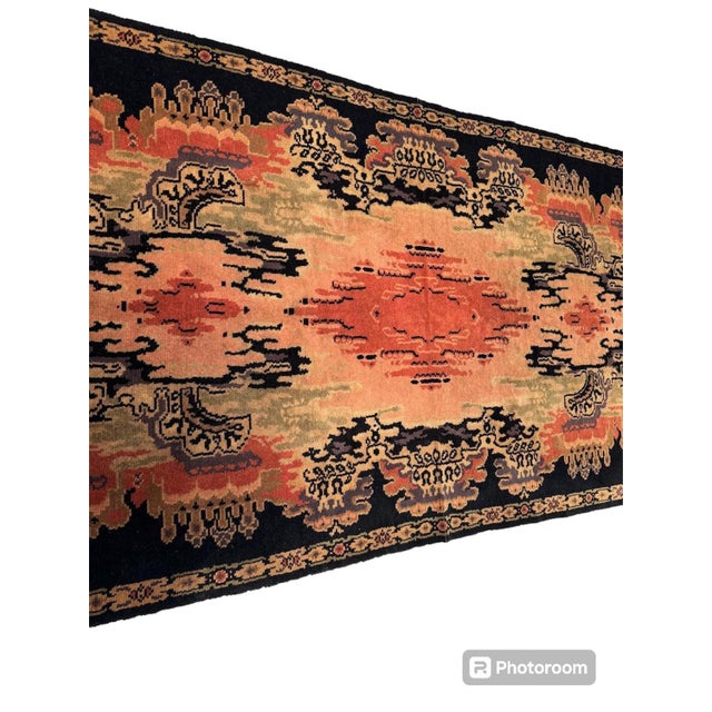 Textile Art Deco Amsterdamse School Rug in the style of Jaap Gidding, 1920s For Sale - Image 7 of 10