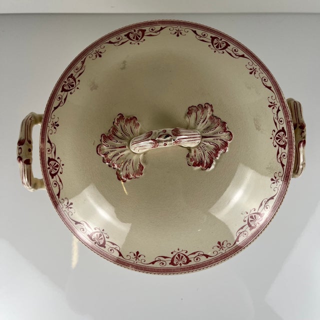 Terre De Fer Tureen from Creil & Montereau, 1890s For Sale - Image 11 of 18