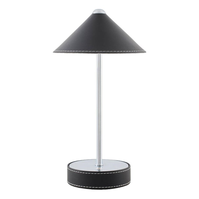 Nomelle Accent Table Lamp Brushed Black For Sale