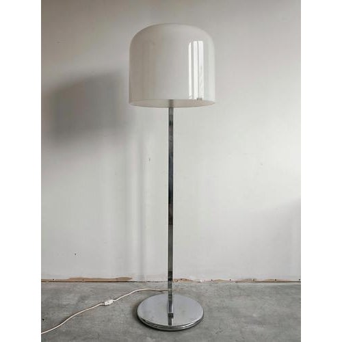 Plastic Alvise Series MCM Floor Lamp by Luigi Massoni for Guzzini, 1968 For Sale - Image 7 of 16