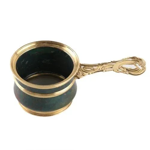 Metal Magnifier in Gold Frame, 1890s For Sale - Image 7 of 7