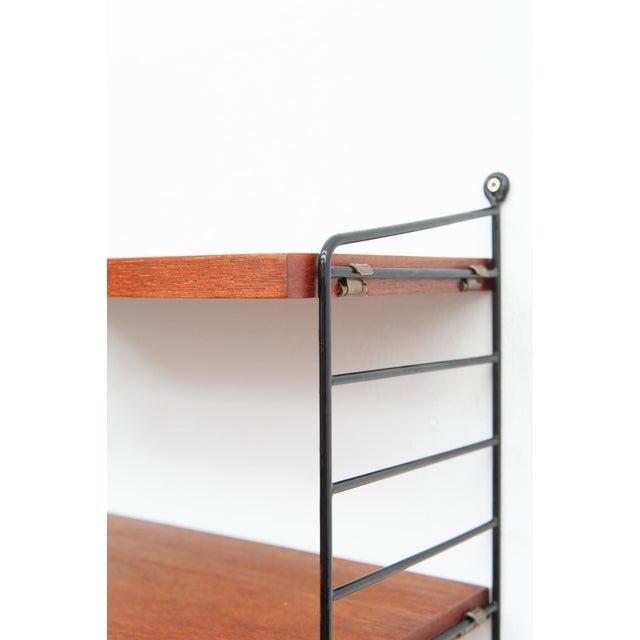 String Wall Shelf from Kajsa & Nisse Strinning, 1950s For Sale - Image 4 of 7