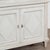 19th Century Swedish Gray Painted Pine Bookcase Display Cabinet For Sale - Image 9 of 10