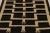 Rug & Kilim Vintage Tulu High-Low Rug in Black and Beige Geometric Patterns - Rug & Kilim For Sale - Image 4 of 8