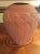 Terra Cotta Contemporary Terra-Cotta Art Deco Inspired Vase For Sale - Image 8 of 13