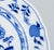 Porcelain Dinner Plates with Blue Onion Patterned Decoration, 1930s, Set of 4 For Sale - Image 4 of 6