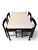 1960s Carimate Dining Suite, in Rush and Black Ebony by Vico Magistretti for Habitat, 1964, Set of 5 For Sale - Image 5 of 15