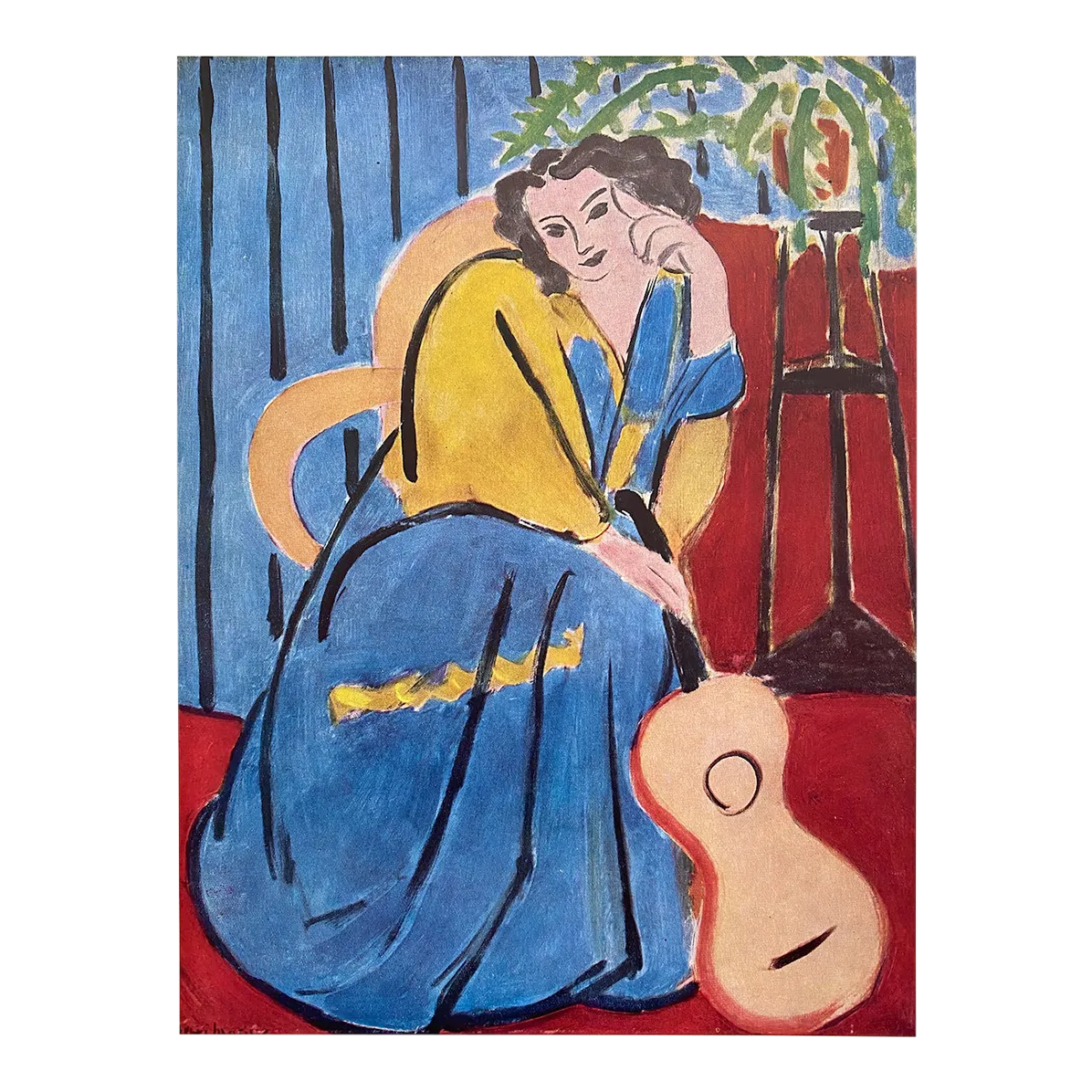 DISQUE BLEU by Henri Faure 1960s リトポスター DISQUE BLEU by Henri Faure 1960s リトポスター