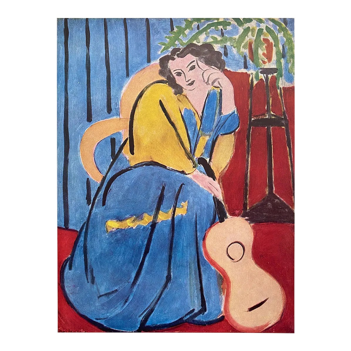 DISQUE BLEU by Henri Faure 1960s リトポスター DISQUE BLEU by Henri Faure 1960s リトポスター DISQUE BLEU by