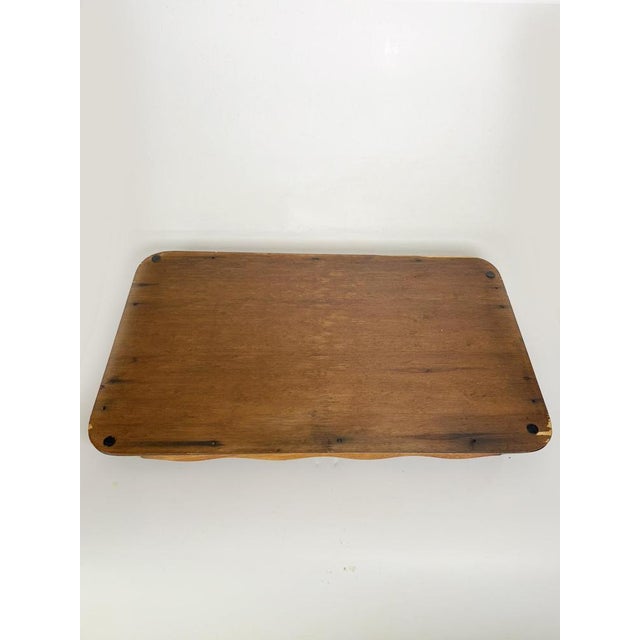 Wood and Brass Tray, France, 19th Century For Sale - Image 9 of 12