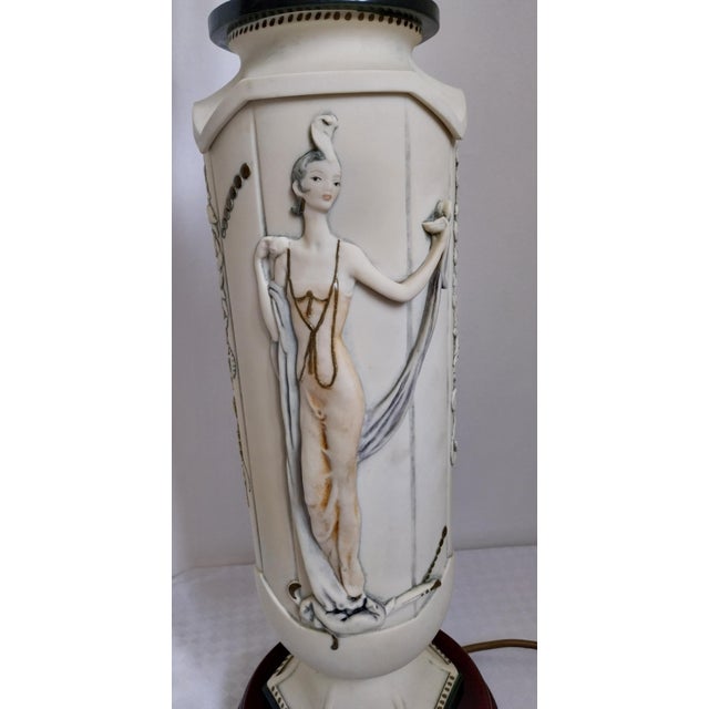 Large Florence Table Lamp, 1994 For Sale - Image 4 of 9