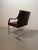 Mid-Century Sled Dining Chairs in Leather by Rudolf Glatzel for Walter Knoll, Germany, 1960s, Set of 4 For Sale - Image 4 of 13