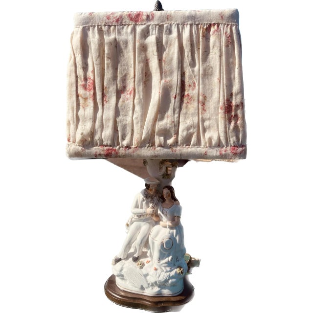 What a beautiful collection of charm and history all in one beautiful lamp. This collectors piece is hard to find in such...