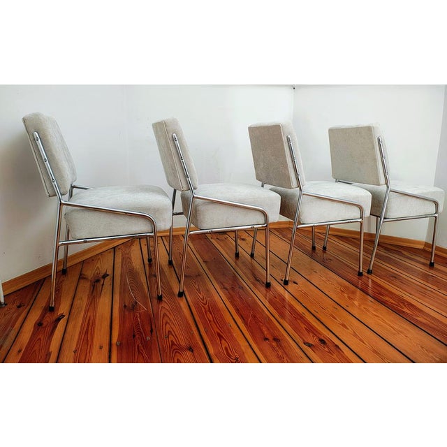 Bauhaus Dining Chairs attributed to Hynek Gottwald, Czechoslovakia, Set of 4 For Sale - Image 11 of 14