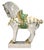 Mid Century Chinese Ceramic War Horse For Sale - Image 6 of 9
