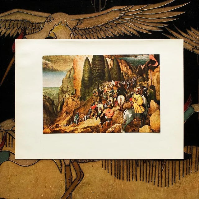 Traditional 1954 After P. Bruegel "The Conversion of Saul", First Edition Photogravure For Sale - Image 3 of 8