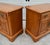 Vintage Thomasville Pair of Traditional Americana Style Oak Nightstands For Sale - Image 9 of 12