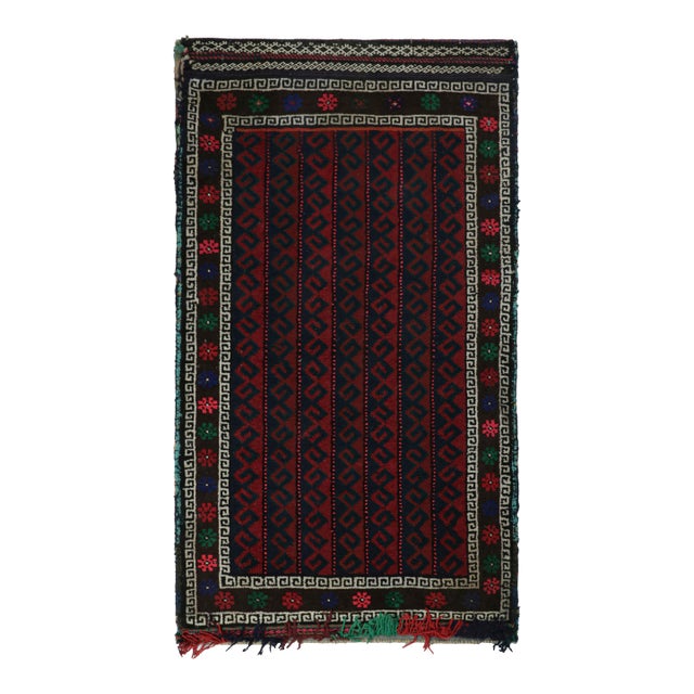 Rug & Kilim’s Baluch Tribal Rug With Colorful Geometric Patterns For Sale
