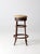 Farmhouse Antique Industrial Stool For Sale - Image 3 of 12