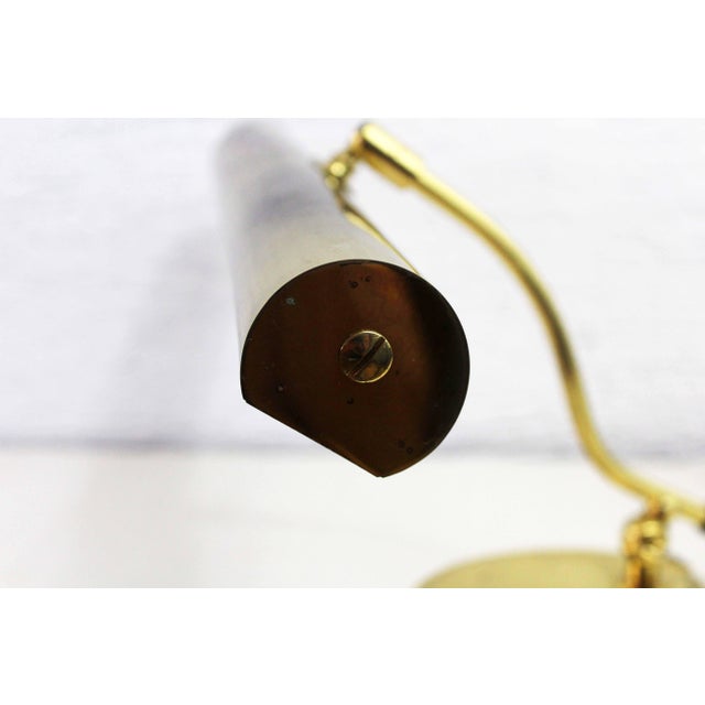 Classical Style Brass Desk Lamp, 1970s For Sale - Image 12 of 14