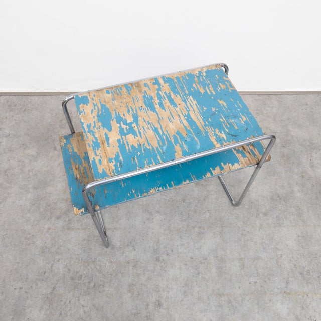 Bauhaus Bauhaus Console Table B12 by Marcel Breuer, 1930s For Sale - Image 3 of 12