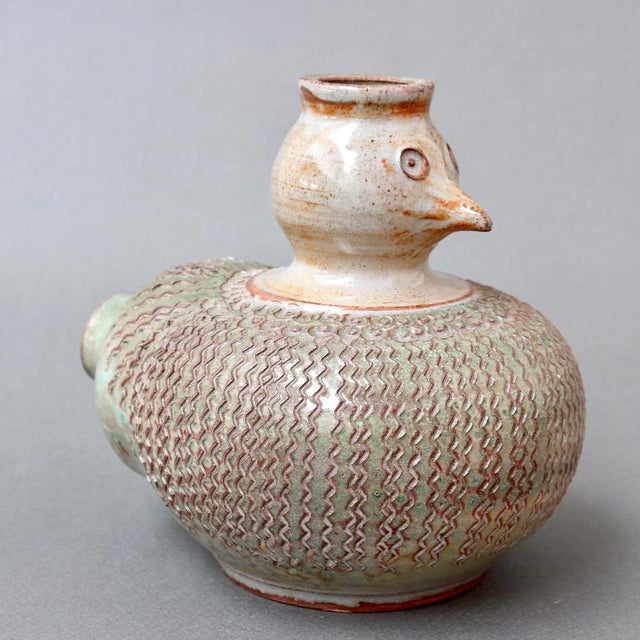 Ceramic Ceramic Stylised Bird Vase by Dominique Pouchain, 1980s For Sale - Image 7 of 18