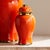 With a deep orange high gloss glaze andGold finish detailing, this lidded ginger jar is steeped in tradition. A solid...