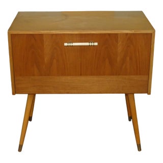 Mini Chest of Drawers with Drop-Down Compartment, 1950s For Sale