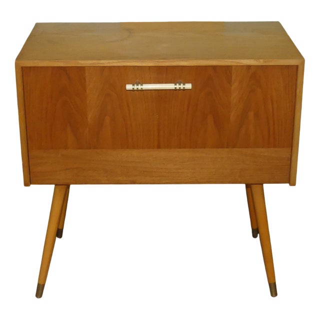 Mini Chest of Drawers with Drop-Down Compartment, 1950s For Sale