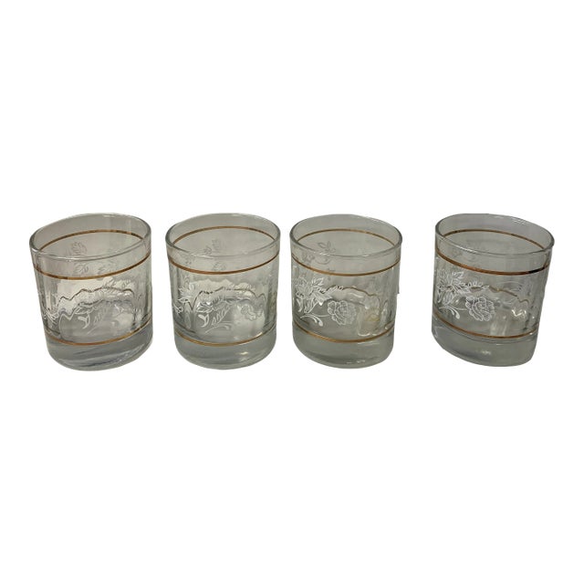 Vintage Pasabache Drinks Glasses- Set of 4 For Sale