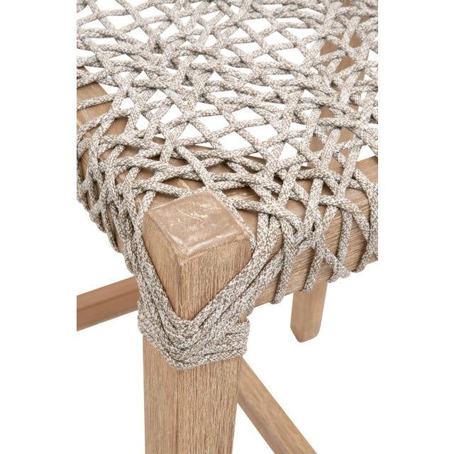 This woven backless counter stool will add a touch of coastal style to your kitchen, bar or dining room. Constructed with...