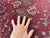 Red Mauri Bokhara Hand-Knotted Wool Rug - 8'8" X 5'6" For Sale - Image 9 of 13
