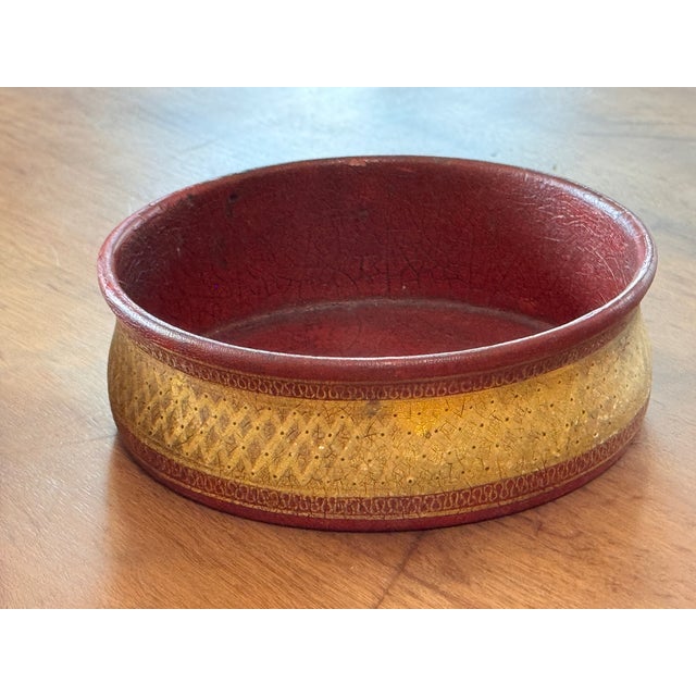 Traditional Pair of 19th Century Red Wine Coasters For Sale - Image 3 of 8