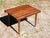 Vintage Mid Century Modern Slat Bench Small Coffee Table Entry Table For Sale - Image 11 of 13