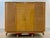 Antique European Art Deco Blonde Wood Wardrobe Armoire Cabinet 1940s, Sold as-Is For Sale - Image 10 of 18
