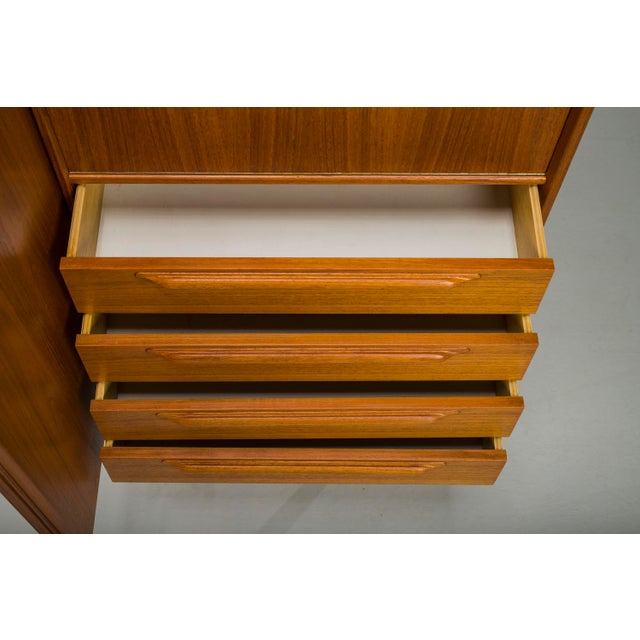 Mid-Century Teak Type Rt 200 Highboard in Teak by Heinrich Riestenpatt for RT Möbel, 1960s For Sale - Image 16 of 18